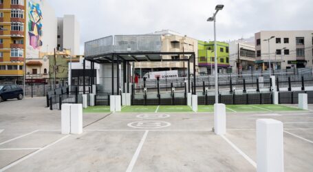 El aparcamiento de Gáldar financiado por el Cabildo logra cubrir en verano sus 221 plazas tras su inauguración el pasado mes de julio
