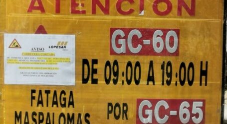 INDIGNACIÓN DE LOS VECINOS DE FATAGA POR EL CIERRE DE LA GC-60