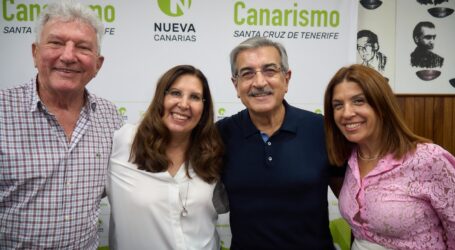 El Comité Local de Nueva Canarias llega decidido a fortalecer el canarismo en Santa Cruz de Tenerife