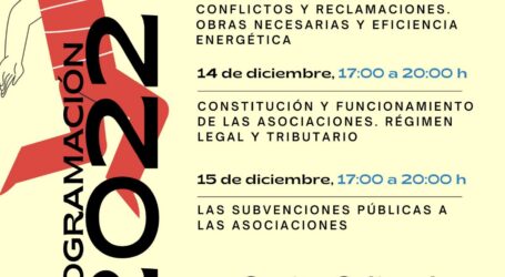 La Concejalía de Participación Ciudadana ofrece formación a las asociaciones del municipio