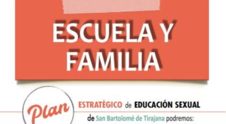 Más de 5 mil estudiantes de San Bartolomé de Tirajana se beneficiarán de la Estrategia de Sensibilización en Educación Sexual