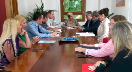 Mancomunidad y Cabildo de Gran Canaria dan un impulso al plan de empleo que permitirá retirar los invernaderos deteriorados de la comarca