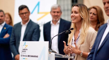 María Fernández: “El único voto útil que existe es el de Coalición Canaria”