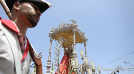 El Mando de Canarias participa en el día grande de las fiestas en honor a Nuestra Señora la Virgen de Candelaria