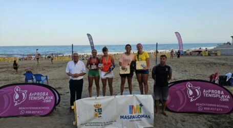 El torneo de tenis playa de Maspalomas se consolida en el circuito mundial