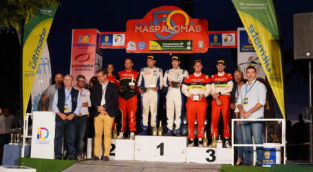 Rallye de Maspalomas 2023: Enrique Cruz-Yeray Mujica logran la victoria más apretada en el “Maspa50”