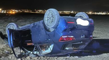Una mujer herida tras el vuelco del vehículo en el que circulaba en Gran Canaria
