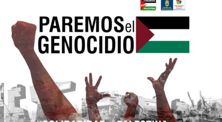 Gran Canaria pone en marcha una guagua en solidaridad con Palestina