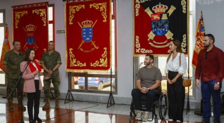 La ministra de Defensa agradece a la Brigada ‘Canarias’ y al Regimiento de Artillería Antiaérea su “labor de disuasión esencial” en las misiones