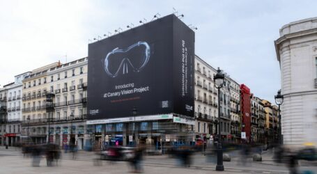 Turismo de Canarias ‘lanza’ sus gafas de realidad inmersiva con una acción promocional en el centro de Madrid