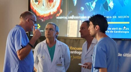 El Doctor Negrín reúne a una treintena de expertos en intervencionismo sobre cardiopatía guiado por ecocardiografía