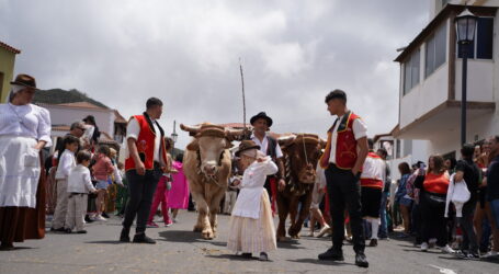 10.000 personas se dan cita en la primera romería del año en Canarias