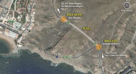 Obras Públicas de Canarias aprueba técnicamente el proyecto de construcción del túnel de Mogán para reabrir la GC-500