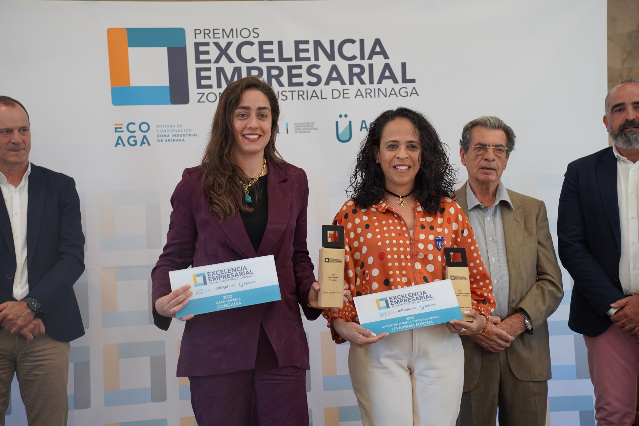 Los Premios Excelencia Empresarial reconocen la labor de 2 empresarias asentadas en la Zona Industrial de Arinaga