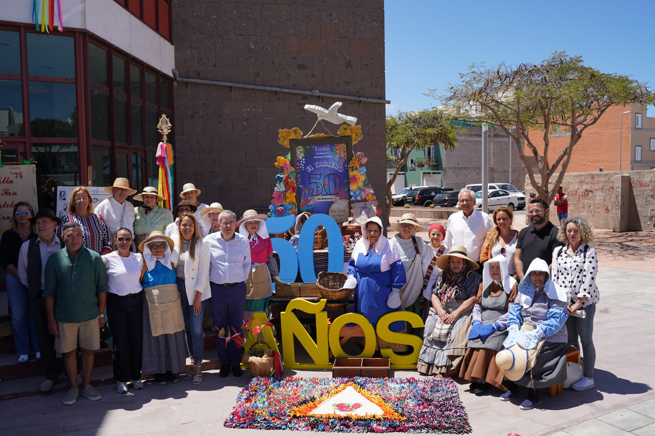 La romería del Tablero de Maspalomas conmemora su 50 aniversario