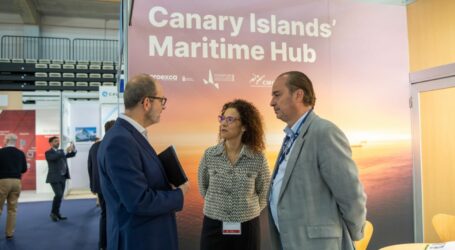 Las empresas canarias reafirman su posición como referentes del sector naval en la principal feria española, en Vigo
