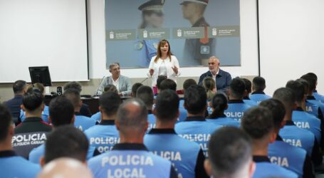 Nieves Lady Barreto preside la apertura del curso de formación de 142 nuevos agentes de Policía Local