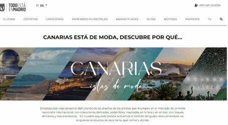 Canarias estrena su propio perfil en el portal digital ‘Todo está en Madrid’