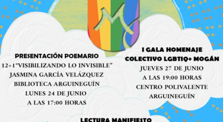 Mogán celebrará el Orgullo con homenaje a las personas trans mayores de sesenta del municipio