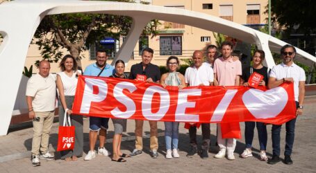 La agrupación PSOE-Hablemos Ahora recorre varios barrios de San Bartolomé de Tirajana para acercar sus propuestas a la ciudadanía
