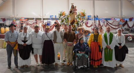 Espíritu marinero, fiesta y solidaridad colman la Romería-Ofrenda de la Virgen del Carmen en Arguineguín