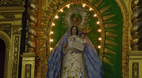 El casco de Agüimes se engalana para sus fiestas patronales en honor a la Virgen del Rosario