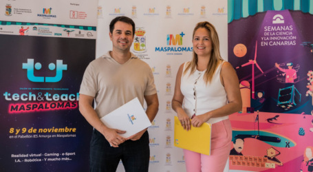 Tech&Teach convierte a Maspalomas en el epicentro de la educación digital y las nuevas tecnologías para jóvenes canarios