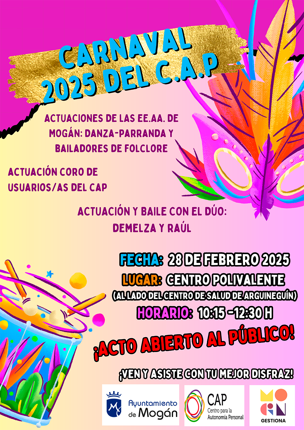 Los mayores del CAP de Mogán invitan a disfrutar de una jornada ...