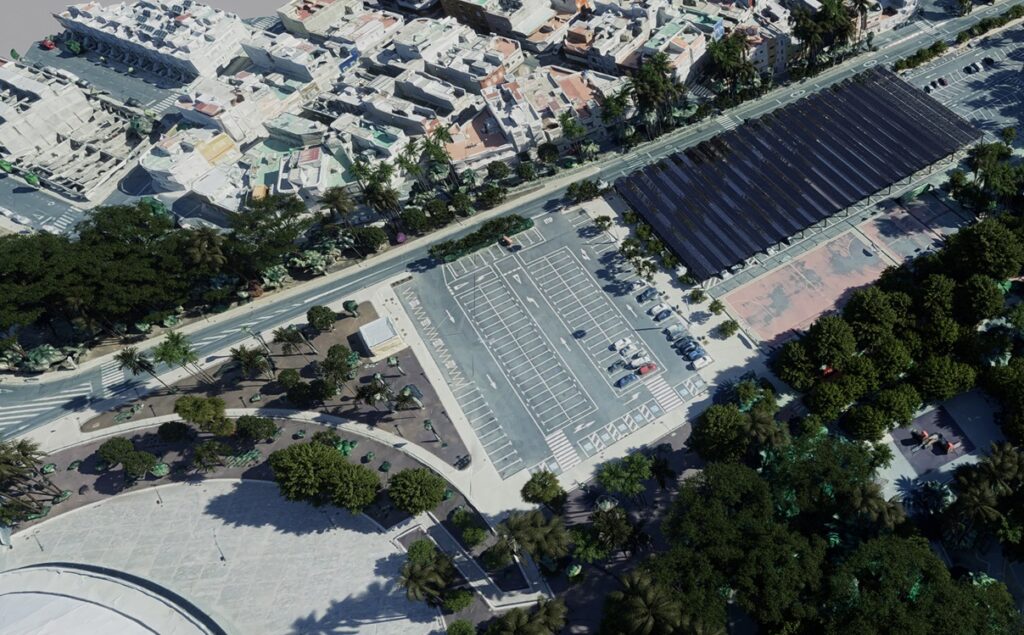 Placas Fotovoltaicas en el Recinto Ferial de Aguimes