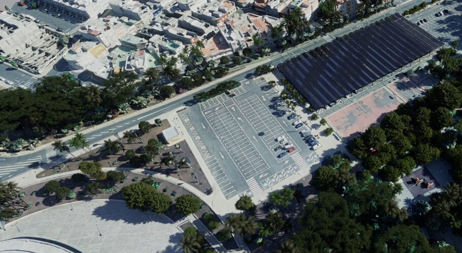 Placas Fotovoltaicas en el Recinto Ferial de Aguimes