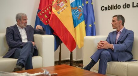 Clavijo exige a Sánchez un Decreto Ley exclusivo para Canarias tras una reunión sin avances en Lanzarote