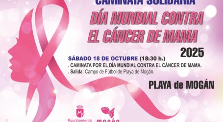 Mogán marchará contra el cáncer de mama el 18 de octubre