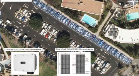 Gran Canaria impulsa la movilidad eléctrica y la sostenibilidad turística en Maspalomas con marquesinas solares y puntos de recarga