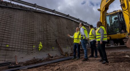 El Cabildo inicia el lunes la reposición del pavimento en la carretera de Temisas tras la reparación de los muros