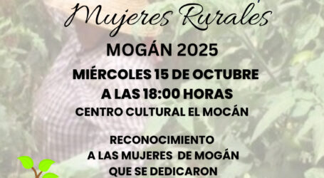 Mogán rinde homenaje a trece mujeres rurales en el Día Internacional de las Mujeres Rurales