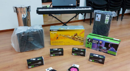 Mogán refuerza sus Escuelas Artísticas con nuevos instrumentos musicales