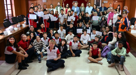 Sesenta escolares participan en el Pleno Infantil 2025 de San Bartolomé de Tirajana