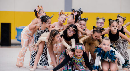 San Bartolomé de Tirajana debuta en el Festival Blume con 450 gimnastas