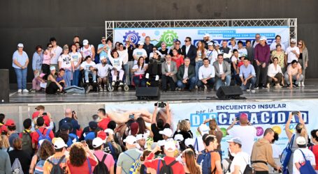 El III Encuentro Insular por la Discapacidad reúne a 1.000 participantes en San Bartolomé de Tirajana