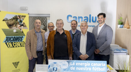 Canaluz y la Federación de Fútbol de Las Palmas firman un convenio que permitirá a más de 30.000 federados ahorrar hasta un 30% en la luz