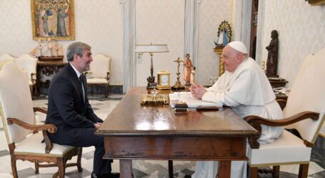 Clavijo celebra la visita del Papa León XIV a Canarias como un hito histórico
