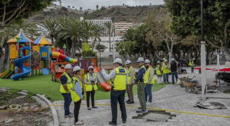 Las obras del Parque Urbano de Puerto Rico encaran su recta final con una inversión superior a 900.000 euros