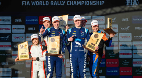 Triplete histórico de Marina Racewear en el Rally de Suecia del WRC 2026