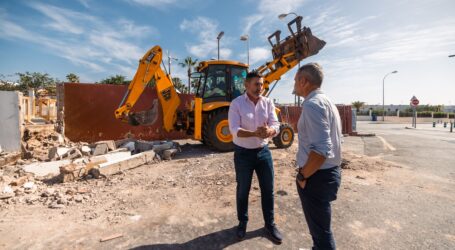 Limpieza ejecuta cuatro nuevos recintos de residuos en San Bartolomé de Tirajana con una inversión de 307.405 euros