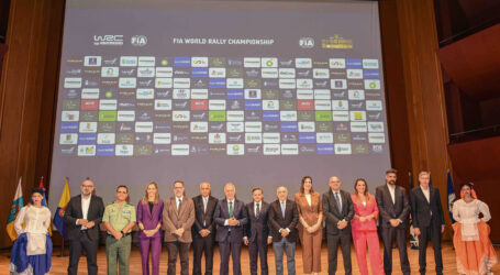 El Rally Islas Canarias celebra su 50ª edición con una presentación histórica que refuerza su proyección mundial