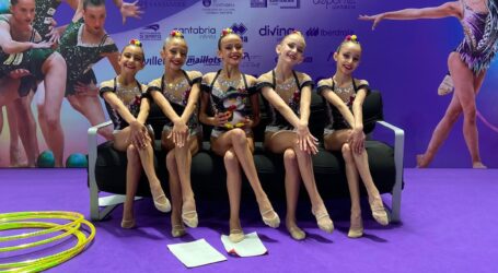 El Club Praxis conquista el Campeonato de España alevín con un brillante ejercicio de aros