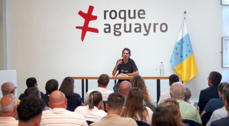 Alberto Rodríguez defiende en Agüimes un nuevo proyecto soberanista para Canarias