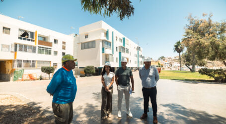 La rehabilitación de Santa Águeda en El Pajar entra en su recta final con el 80% de la obra ejecutada