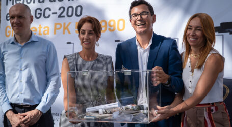 Mogán inicia la nueva glorieta de la GC-200 para reforzar la seguridad vial
