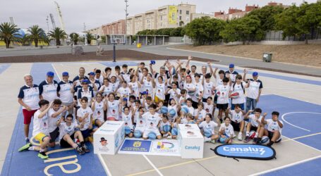 El Clínic de Verano de Baloncesto encara su recta final en Gran Canaria